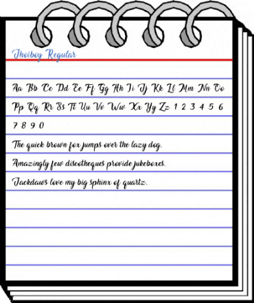 Jhoiboy Regular Font