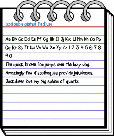 jsbdoublejointed Medium Font