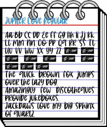 Jupiter Love Regular Font