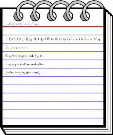 JustlovePersonalUseOnly Regular Font