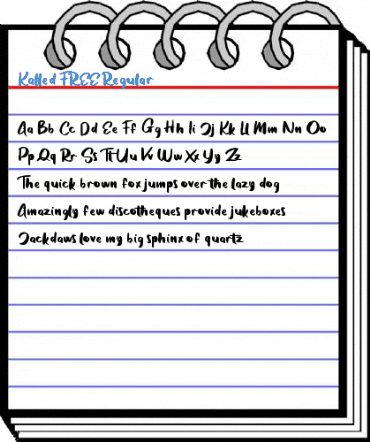 Kalled FREE Regular Font
