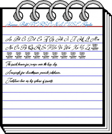 Kanvas Bold PERSONAL USE Regular Font