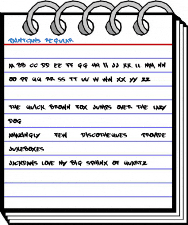 PaintCans Regular Font