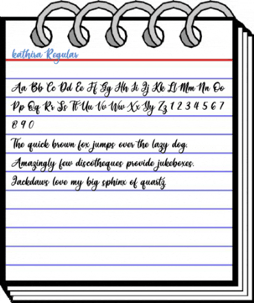 kathira Regular Font