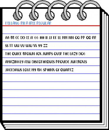 Kellang Rika FREE Regular Font