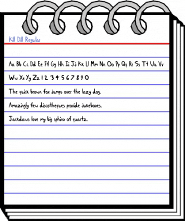 Kill Dill Regular Font