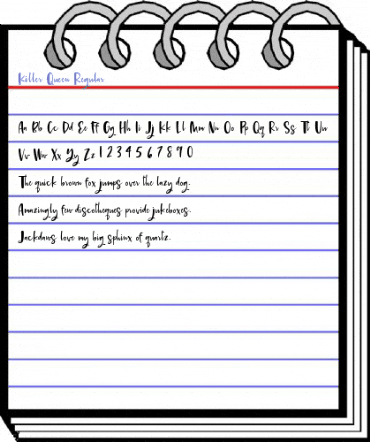 Killer Queen Regular Font