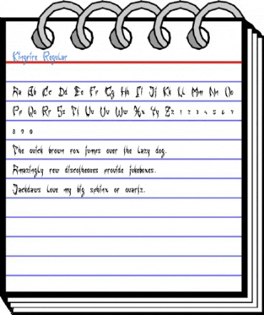 Kingfire Regular Font
