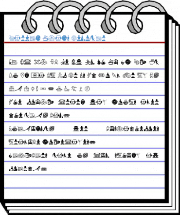 Korean Icons Regular Font