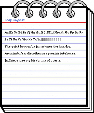 Kray Regular Font