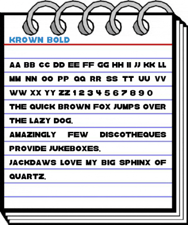 krown Bold Font