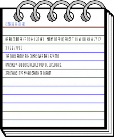 Kumachi Regular Font