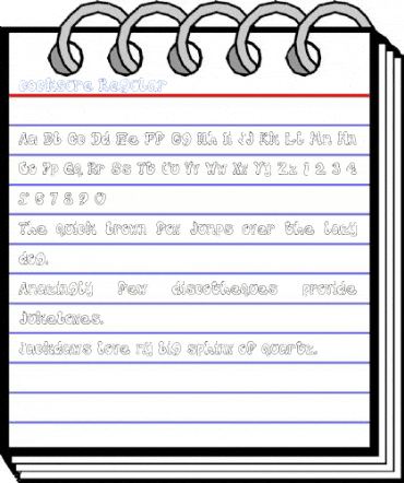 cocksure Regular Font