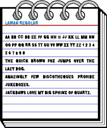 Lawan Regular Font