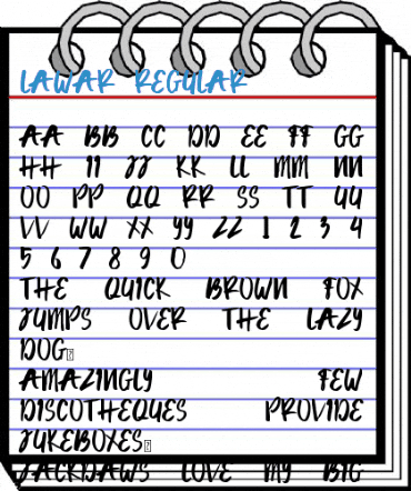 Lawar Regular Font