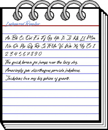 Ledgewood Regular Font