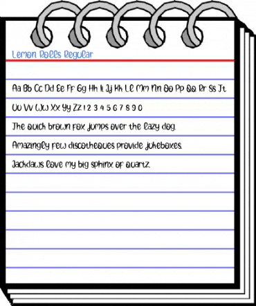 Lemon Rolls Regular Font