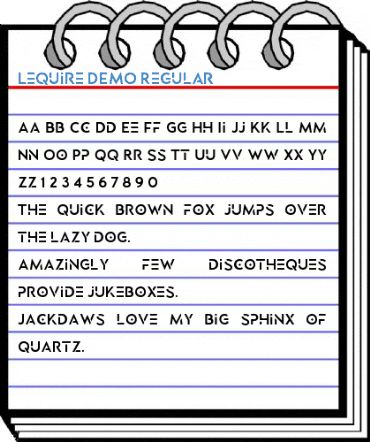 Lequire DEMO Regular Font
