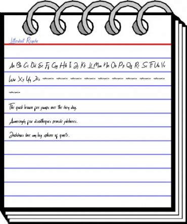Letterdiost Regular Font