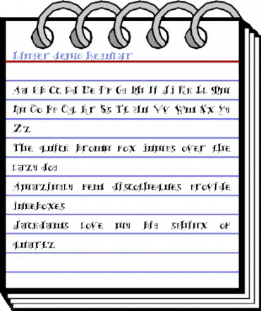 Linger demo Regular Font