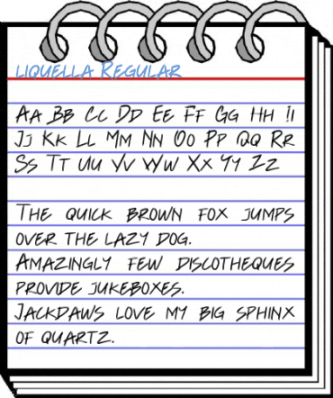 liquella Regular Font