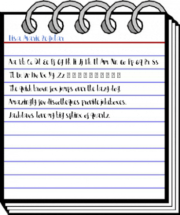 Lisa Marie Regular Font