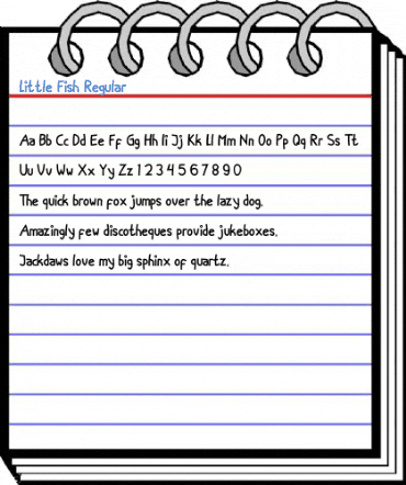 Little Fish Regular Font