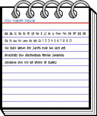 Little Marcopo Regular Font