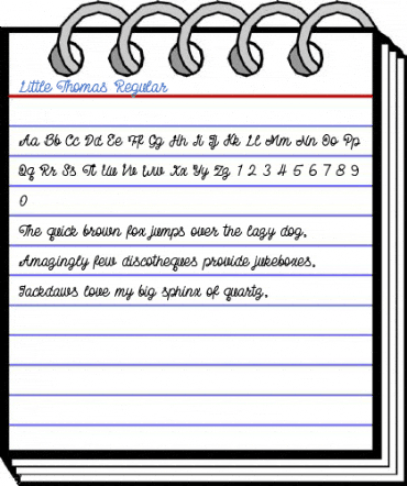 Little Thomas Regular Font