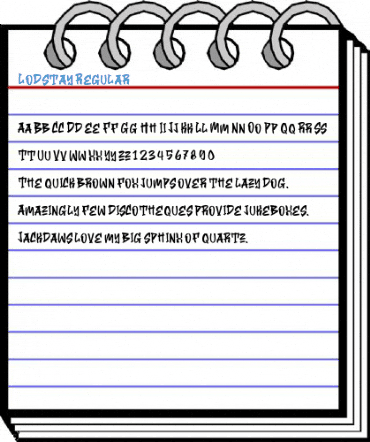 Lodstay Regular Font