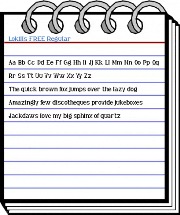 Lokills FREE Regular Font