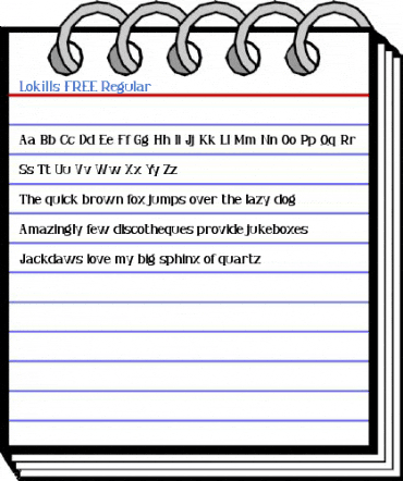Lokills FREE Regular Font