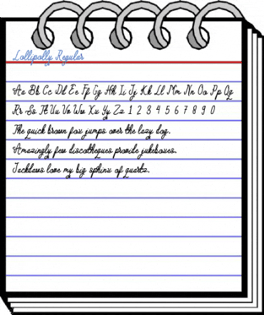 Lollipolly Regular Font
