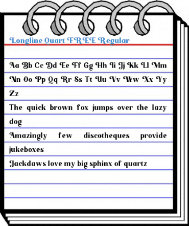 Longline Quart FREE Regular Font
