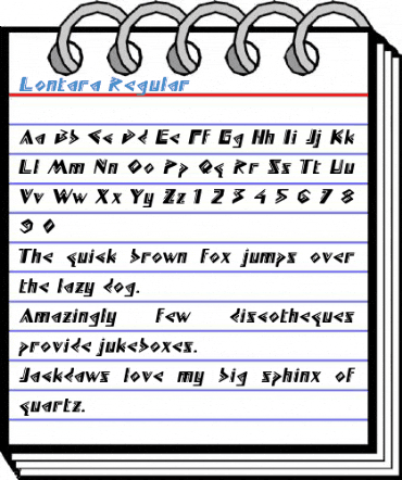 Lontara Regular Font