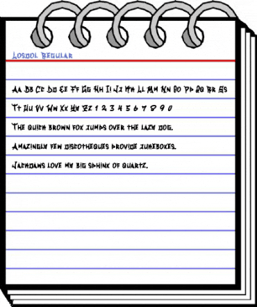 Losdol Regular Font