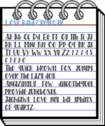 Love Babe2 Regular Font