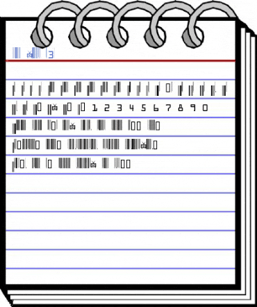 code xero v3c Font