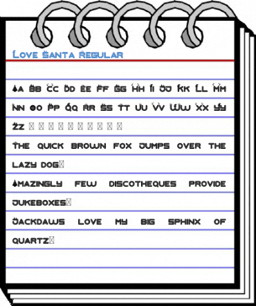 Love Santa Regular Font