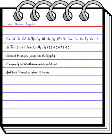 Lovea Hegena Regular Font