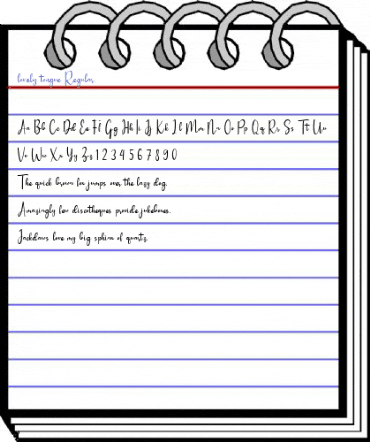 lovely tongue Regular Font