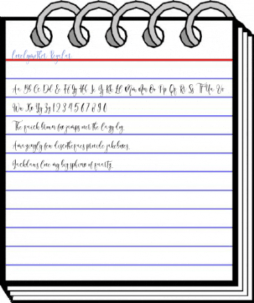 lovelymother Regular Font
