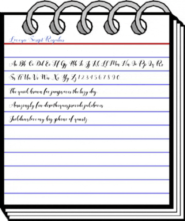 Loveya Script Regular Font