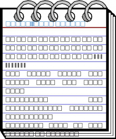 Code-25-Ind Normal Font