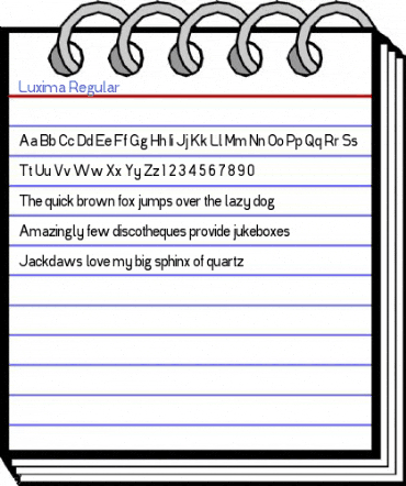 Luxima Regular Font