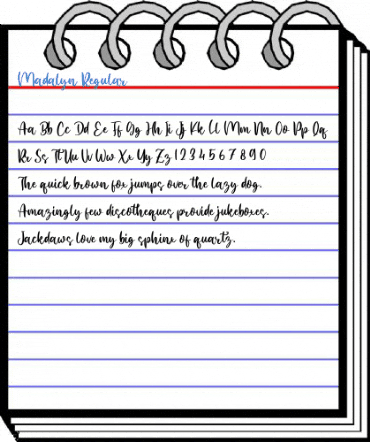 Madalyn Regular Font