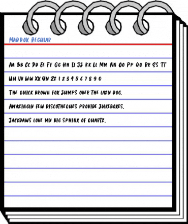 Maddox Regular Font