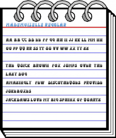 Mademoiselle Regular Font