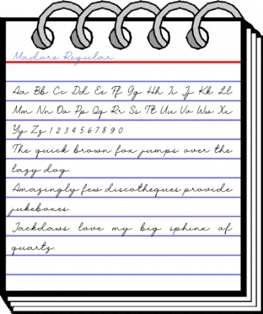 Madore Regular Font