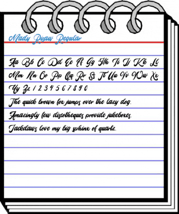 Mady Risaw Regular Font